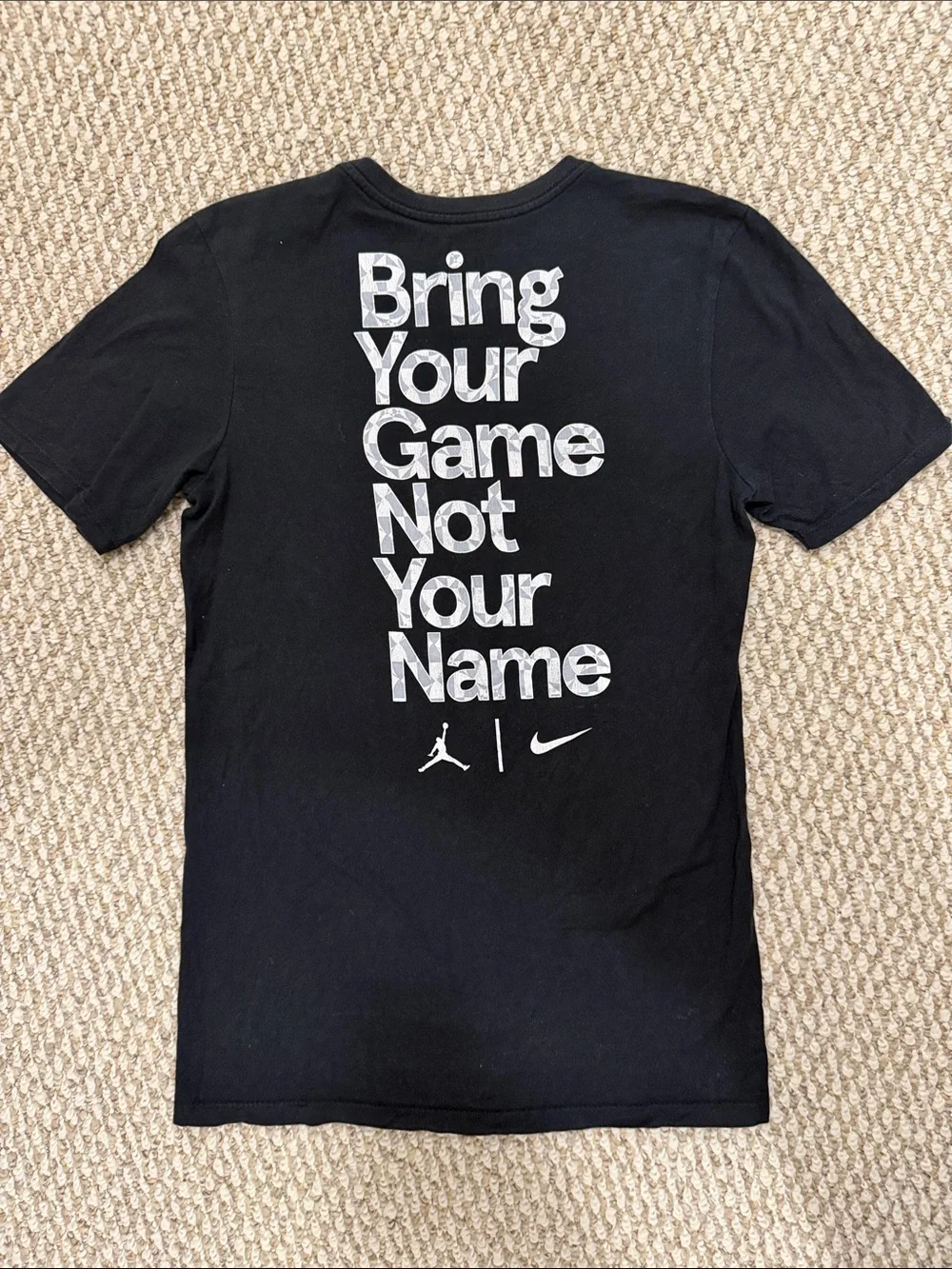 Men's XS Black Jordan x Quai 54 World Streetball Championship Graphic T-Shirt